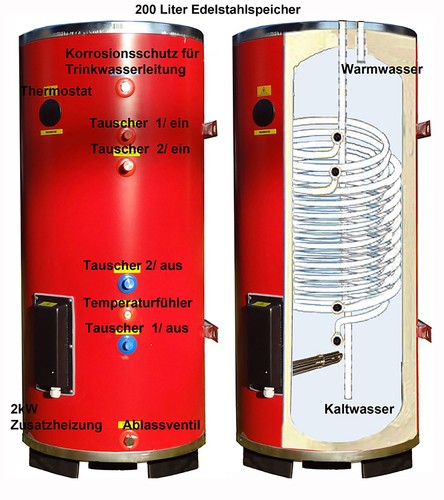 Boiler speicher edelstahl - boiler, ,